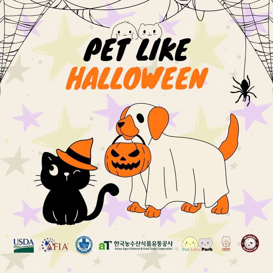 HALLOWEEN EVENTS FOR PETS 2024 AT PET LIKE PARK WITH AT CENTER